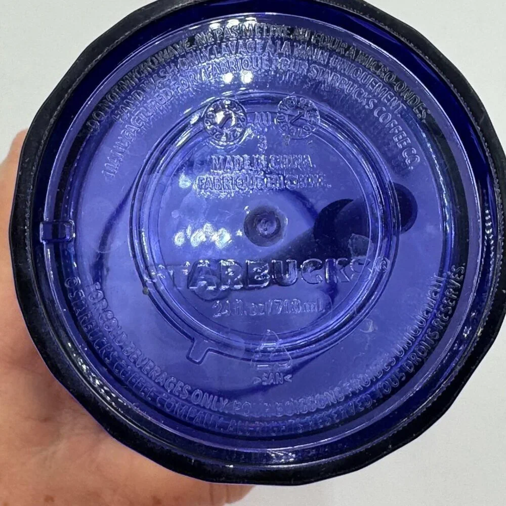 Starbucks Purple 24oz Tumbler with Original Straw